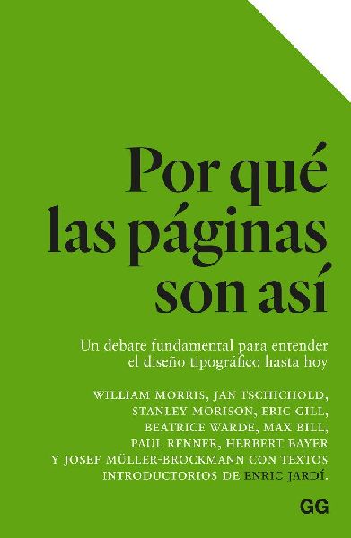Por qué las páginas son así : un debate fundamental para en...