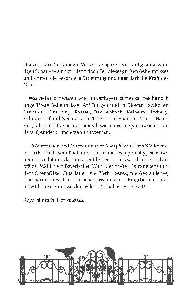 Geheimnisvolles Ostbayern