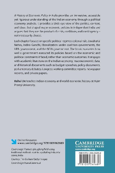 A History of Economic Policy in India
