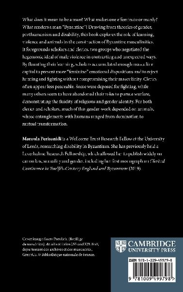 Masculinity in Byzantium, c. 1000-1200