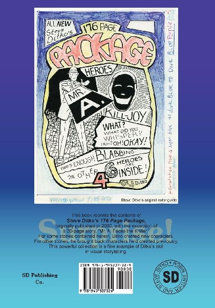 Steve Ditko's 176 Minus 30 Page Package