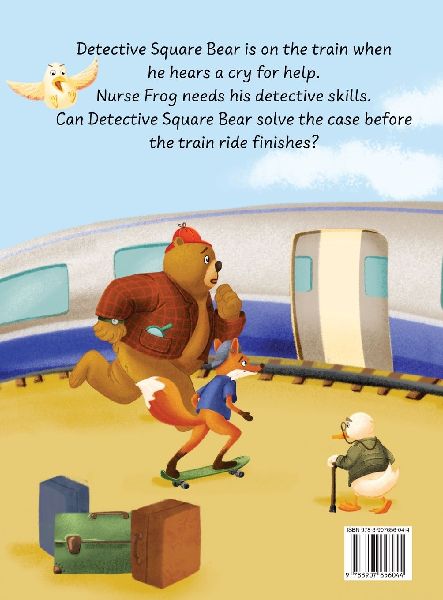 Detective Square Bear and the Trouble on the Train