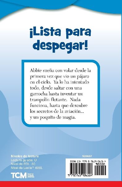 Lista para despegar!