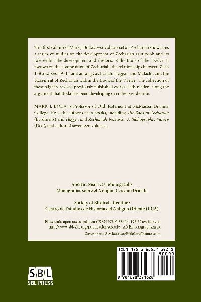 Exploring Zechariah, Volume 1