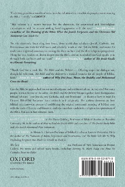 The Bible and the Believer