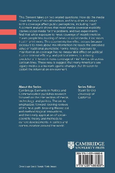 How News Coverage of Misinformation Shapes Perceptions and Trust