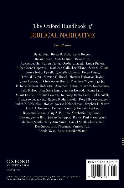 Oxford Handbook of Biblical Narrative