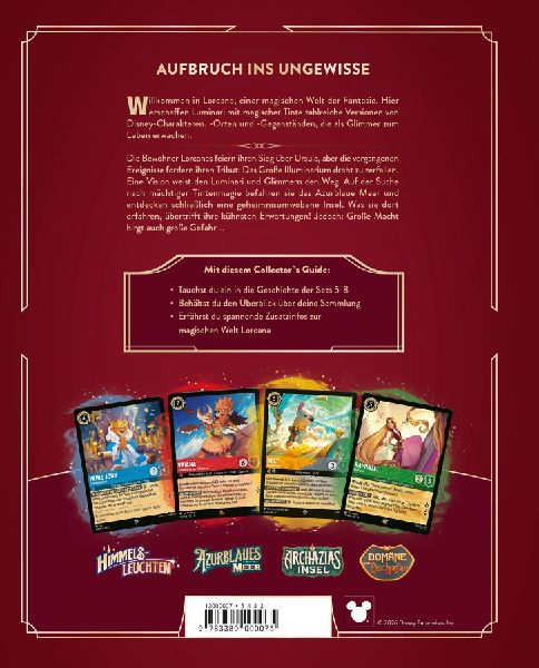 Disney Lorcana Trading Card Game - Der offizielle Collector's Guide: Sets 5-8 - Buch zum Spiel