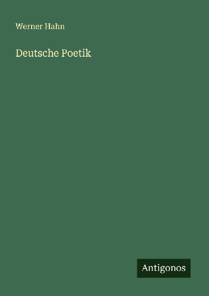 Deutsche Poetik