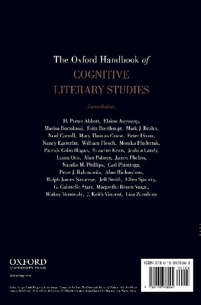 Oxford Handbook of Cognitive Literary Studies
