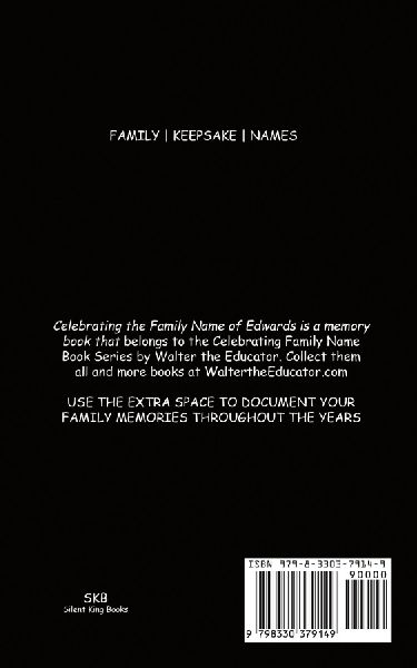 Celebrating the Family Name of Edwards