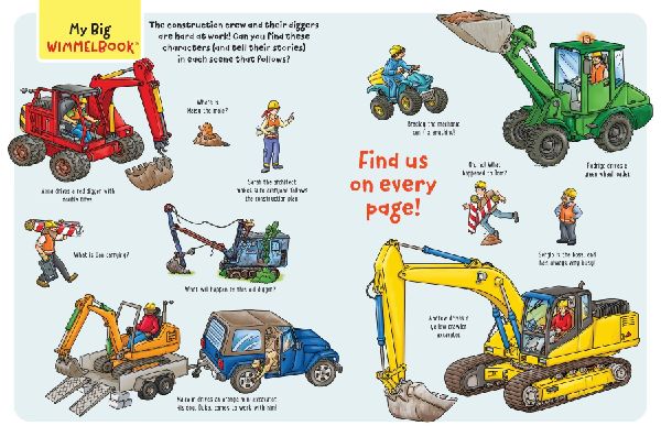 My Big Wimmelbook(r)--Diggers at Work!