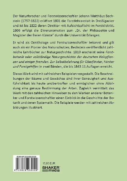 Der Forstrat Johann Matthäus Bechstein zur Botanik