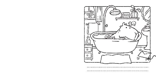 CAPY - The Adventurous Capybara: A Colour-Your-Own-Story Book