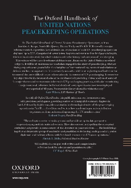 The Oxford Handbook of United Nations Peacekeeping Operations