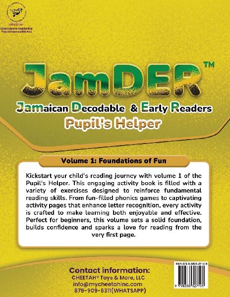 JamDER (Jamaican Decodable & Early Readers) Pupil's Helper Volume 1