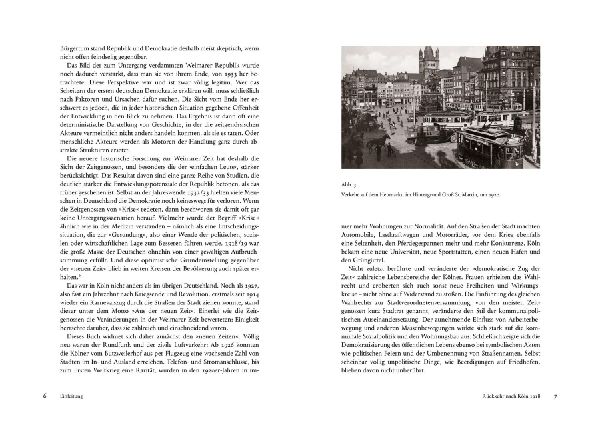 Köln in der Weimarer Republik 1918-1933 (Vorzugsausgabe)