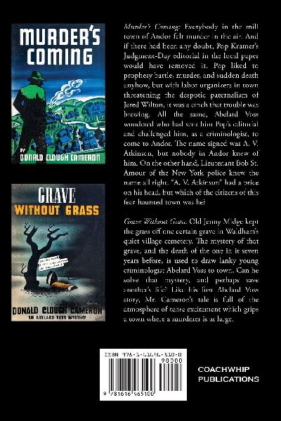 Murder's Coming / Grave Without Grass