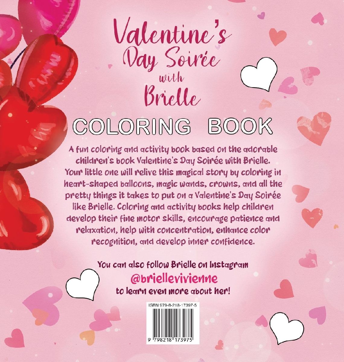 Valentine's Day Soiree with Brielle Coloring Book