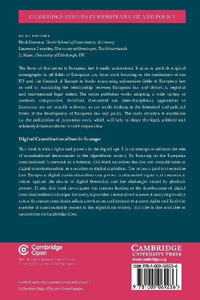 Digital Constitutionalism in Europe