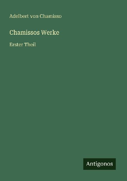 Chamissos Werke