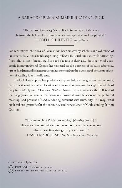 Reading Genesis