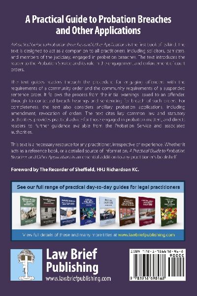 A Practical Guide to Probation Breaches and Other Applications