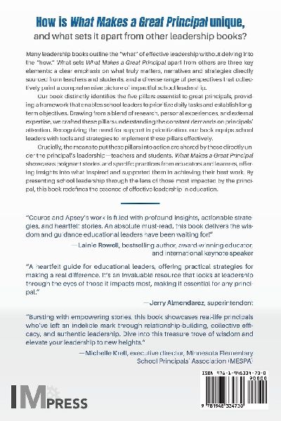 What Makes a Great Principal
