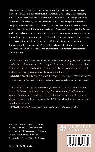 Dissection in Classical Antiquity