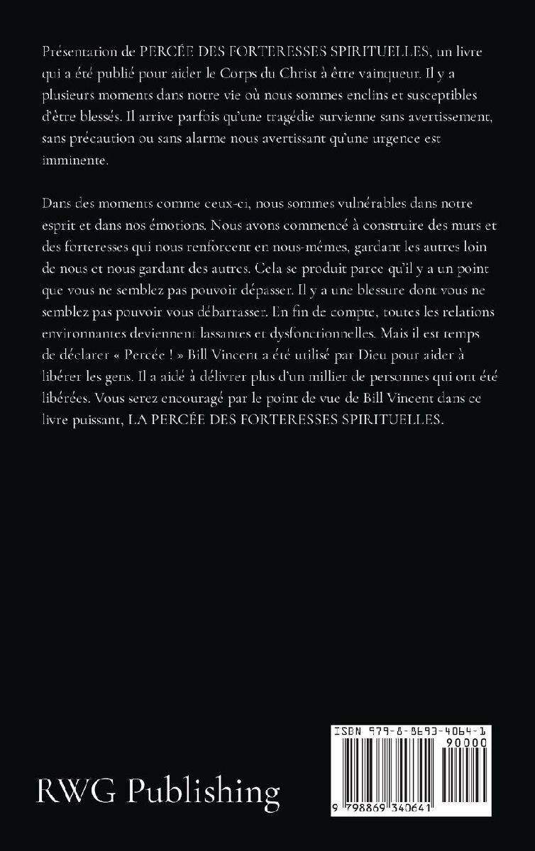 Percée des forteresses spirituelles
