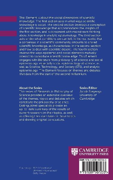 The Social Dimensions of Scientific Knowledge
