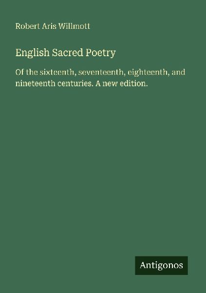 English Sacred Poetry