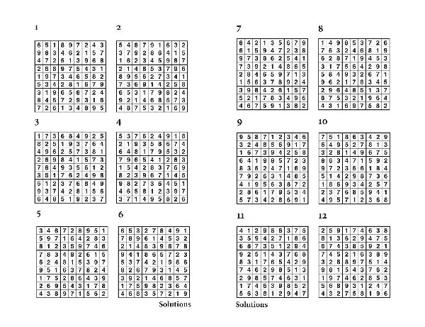 TIMES SUPER FIENDISH SUDOKU 10