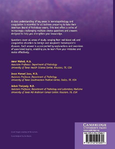 Hematopathology and Coagulation