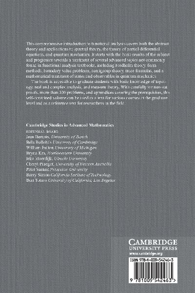 Functional Analysis