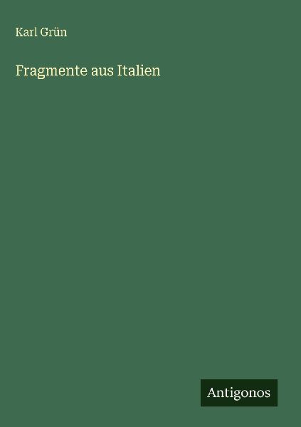 Fragmente aus Italien