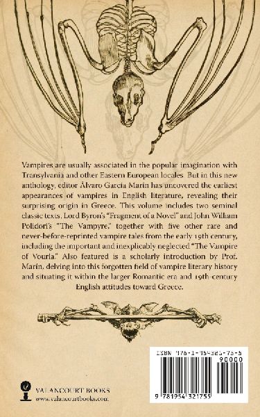 The Vampire of Vourla and Other Greek Vampire Tales, 1819-1846