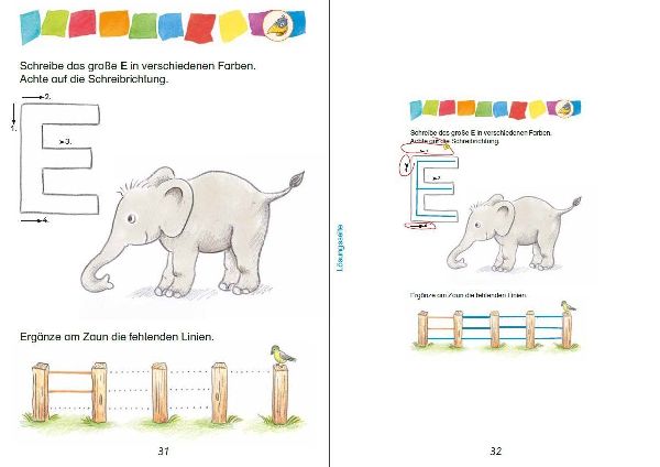Mein Ferienblock mit Rabe Linus - Fit für die 1. Klasse