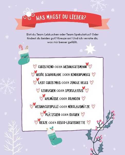 Mein Adventskalender-Buch: Die X-mas-Challenge von Alles Ava