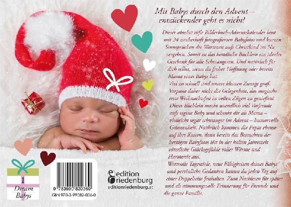 Baby Adventskalender - Ein zauberhaft fotografierter Bilderbuch-Adventskalender für Schwangere, Mamas und Papas