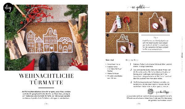 Coming home for Christmas - Selbstgemachte Deko, Geschenke und süße Überraschungen für eine kreative Adventszeit