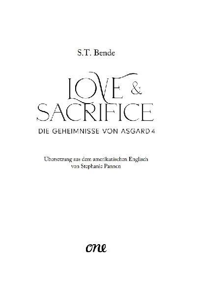 Love & Sacrifice - Die Geheimnisse von Asgard Band 4