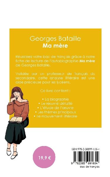 Réussir son Bac de français 2026 : Analyse du roman Ma mère de Georges Bataille