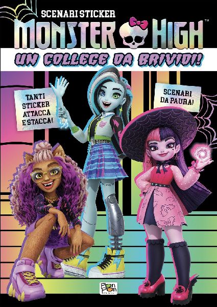 Un college da brividi! Monster High. Scenari sticker