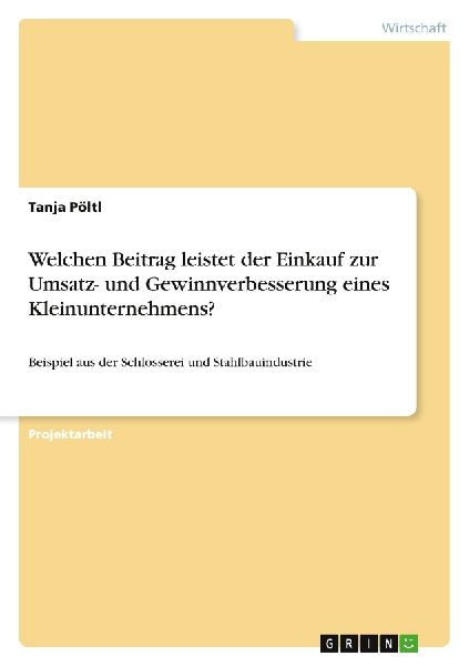 Welchen Beitrag leistet der Einkauf zur Umsatz- und Gewinnverb...