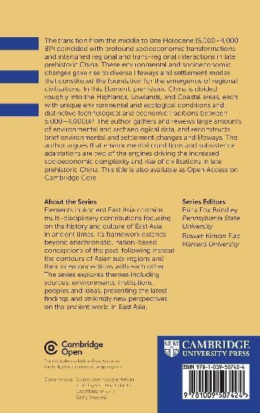 Environmental Foundations to the Rise of Early Civilisations in China
