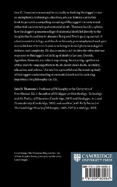 Rethinking Death in and after Heidegger