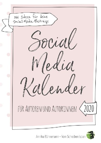 Social Media Kalender für Autoren und Autorinnen