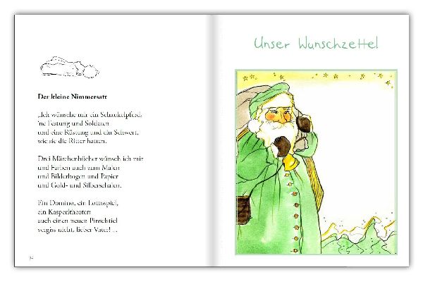 Das Wunschzettelbuch - Für alle deine Wünsche!