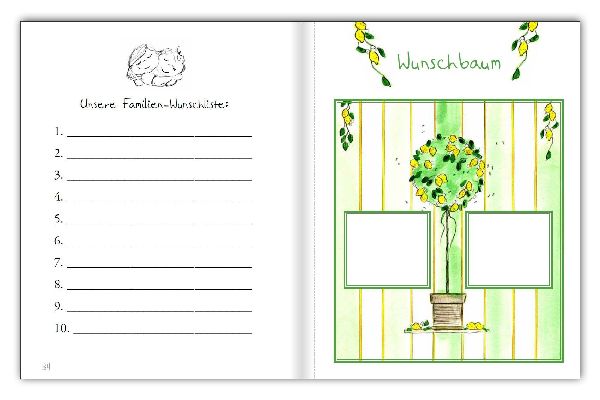 Das Wunschzettelbuch - Für alle deine Wünsche!